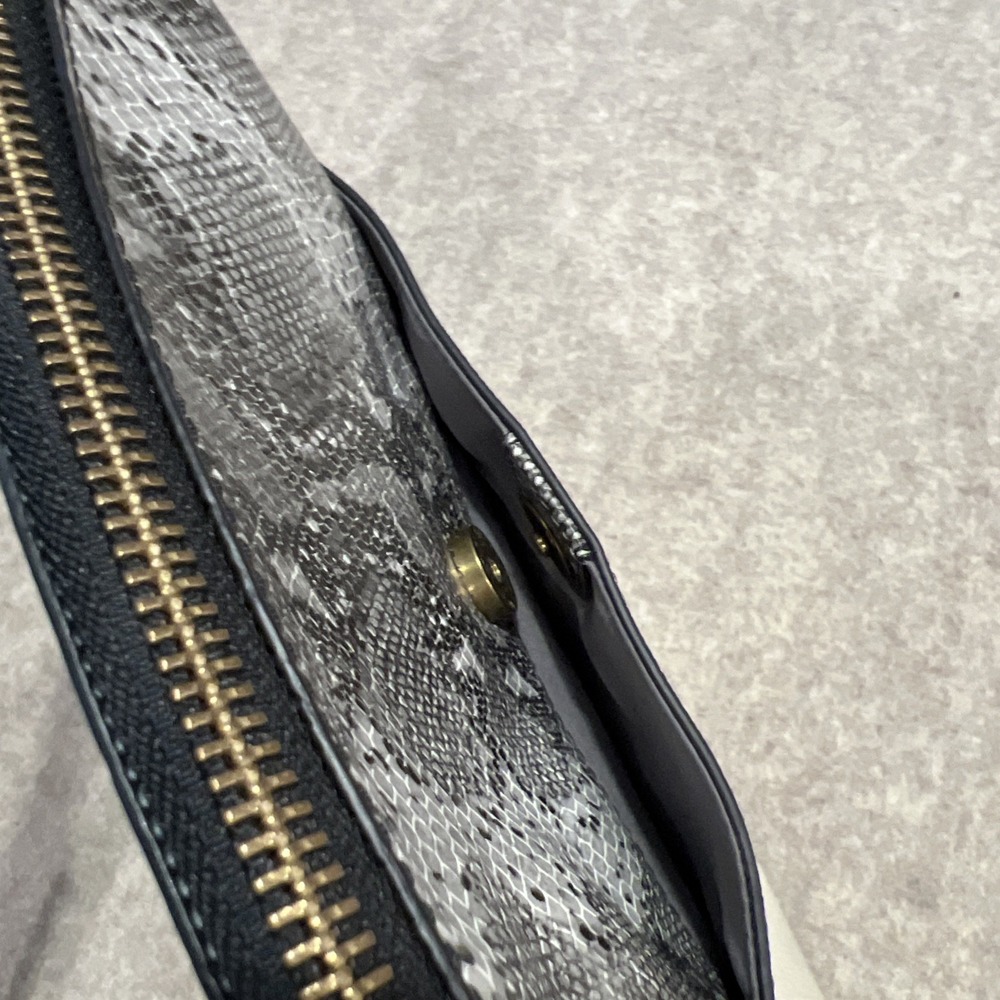 Fossil Amelia Python White Leather Crossbody Handbag SHB2303874 NWT $168 MSRP - Picture 8 of 11